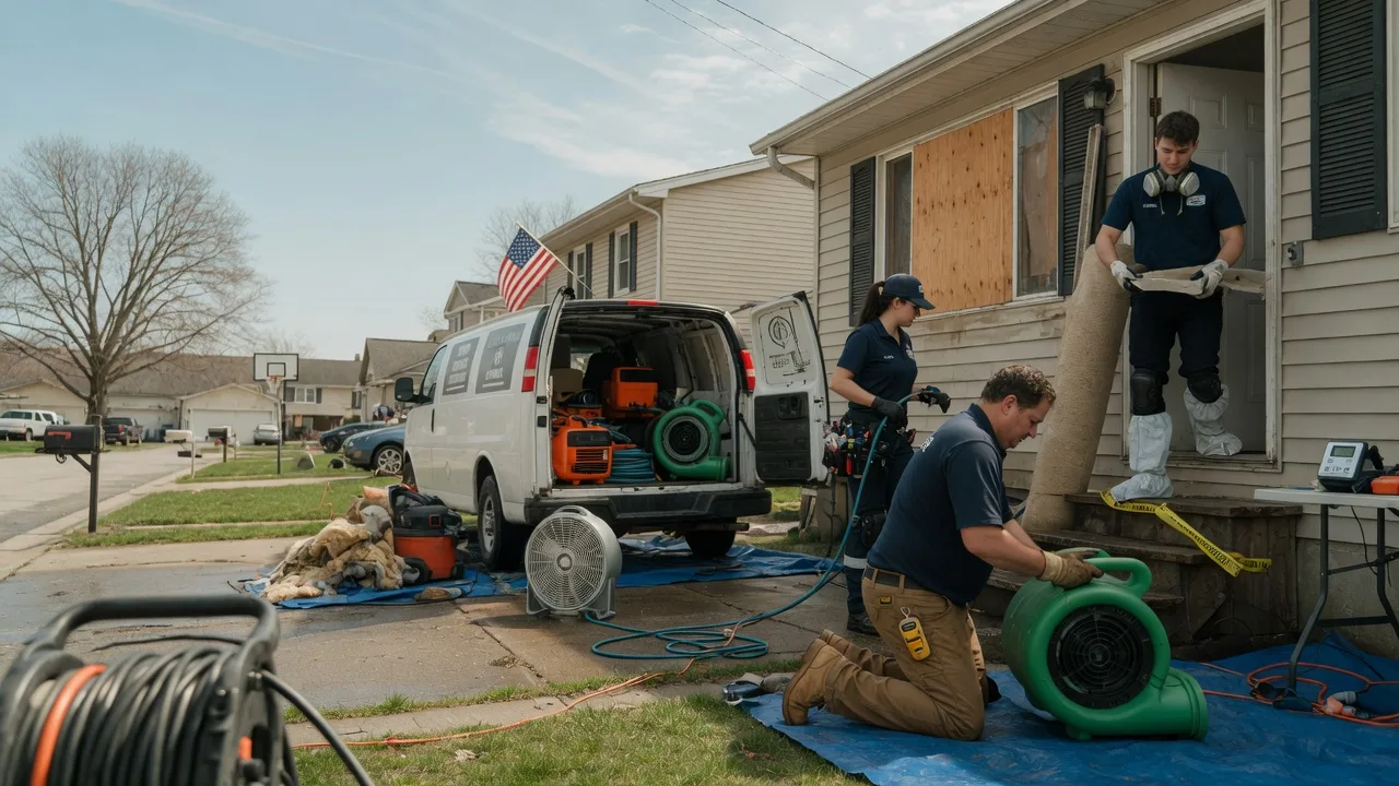 Water Damage Restoration in Strasburg, OH near me